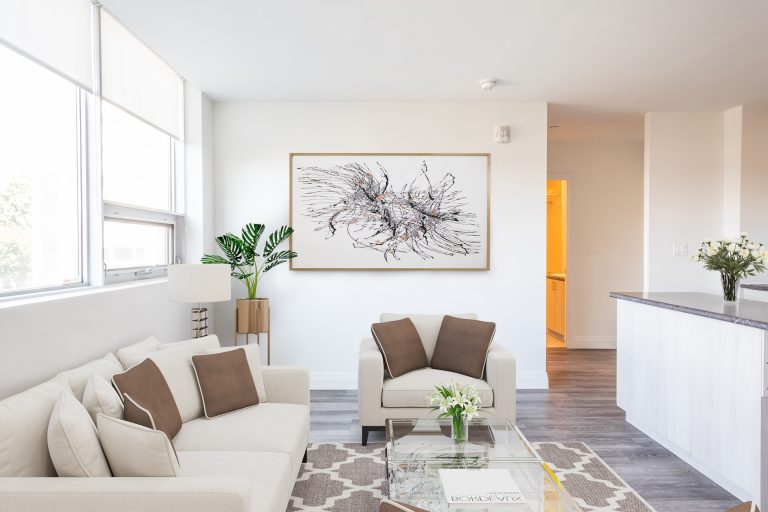 Living Room at Bloor-Annex Residences Toronto